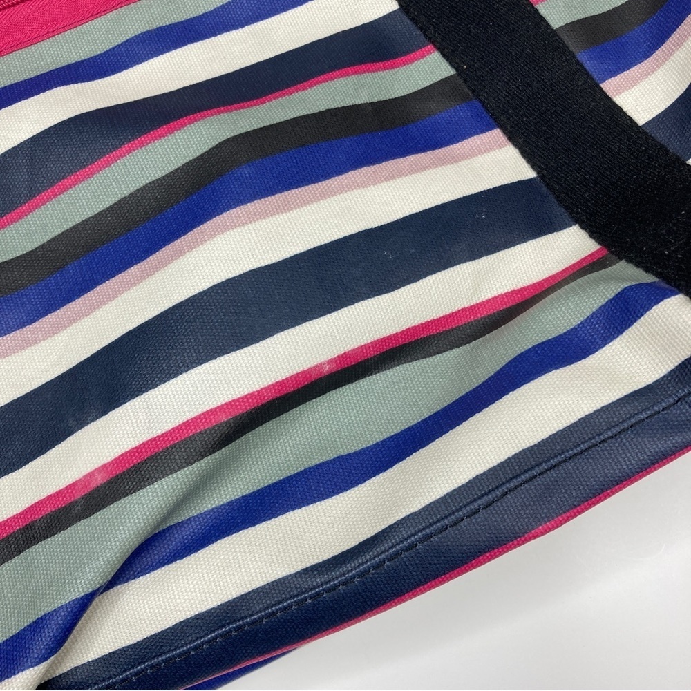 Fossil | Eliza Multi Color Stripe Tote Beach Bag - image 8